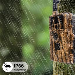 Camera de vanatoare, Rezolutie 8K, Foto 60MP, SIM 4G iOS si Android, IR Nocturna 30M, IP66 Impermeabila, Senzor Ultra-rapid 0.2 Secunde, Card Memorie - imagine 11