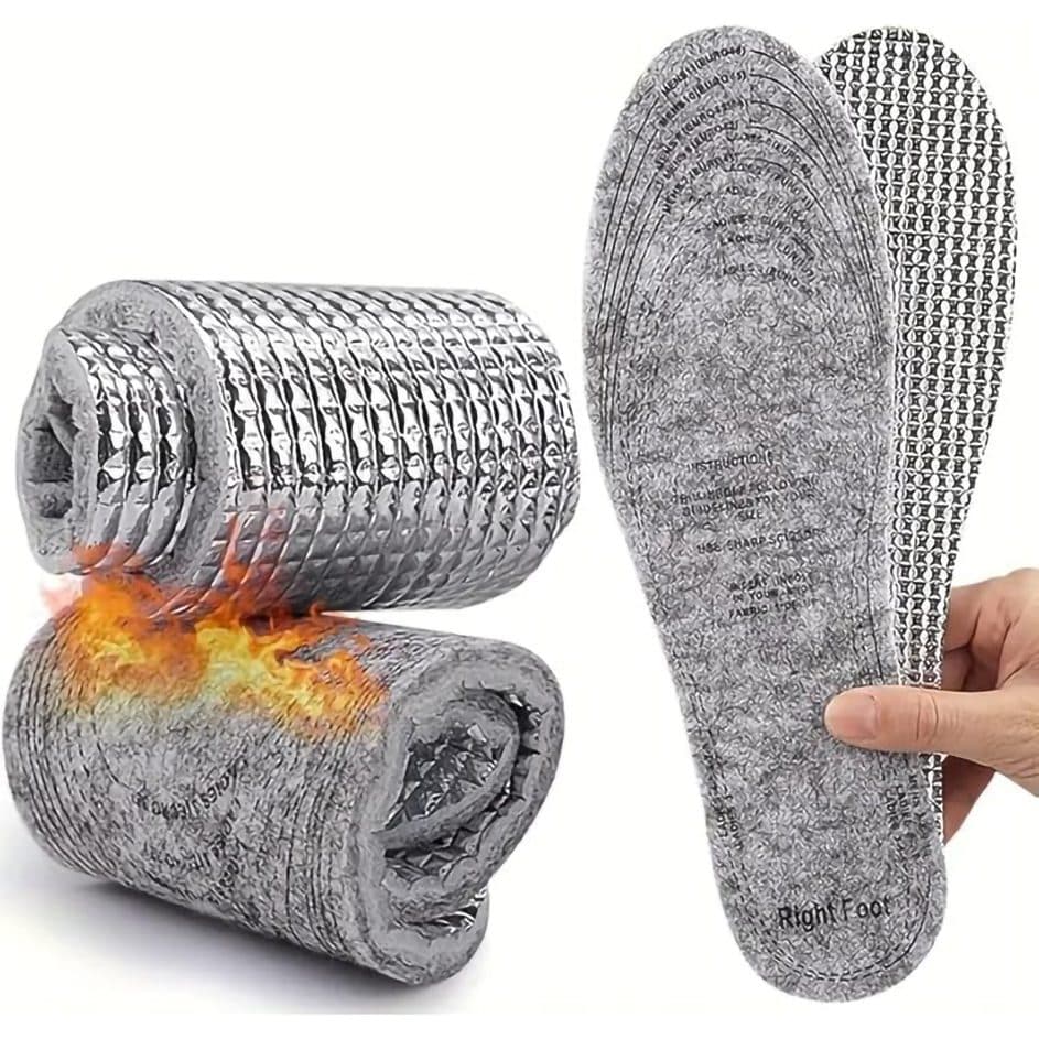 Branțuri Călduroase cu Efect de încălzire, Decupabile 35–45 (30 cm), Pâslă + Folie Aluminiu, Termice, Reutilizabile