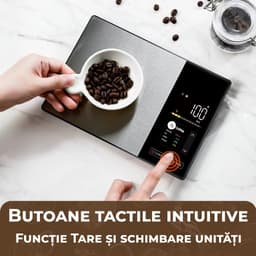 Cantar bucatarie Bluetooth cu calculator nutritional, aplicatie în limba romana, 5 kg, ecran TFT - imagine 11