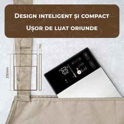 Cantar bucatarie Bluetooth cu calculator nutritional, aplicatie în limba romana, 5 kg, ecran TFT - imagine 3