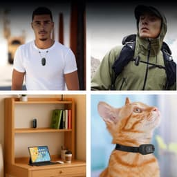 Cameră video corporală UHD 4K WiFi, 10 accesorii, unghi 120, înregistrare în buclă, microSD max 256GB, 800mAh, zgardă POV pet, montare magnetică, carcasă waterproof, kit accesorii: adeziv plat/curb, clemă ghidon, adaptor trepied - imagine 4