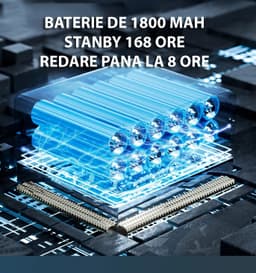 Oglinda Machiaj cu LED cu baterie mare de 1800Mah