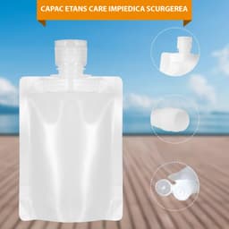 Set 16 Recipiente Calatorie, Rezistente la Scurgeri, Organizare Produse cosmetice - imagine 9