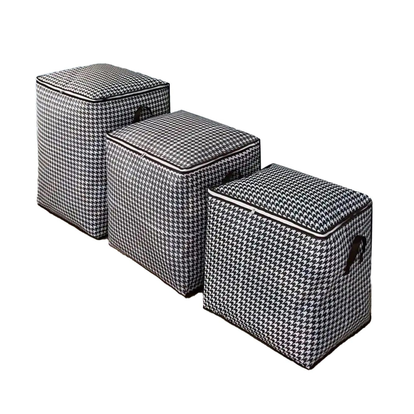 Set 3 saci tip cutie mare de depozitare, marimi diferite 100L, 140L, 180L