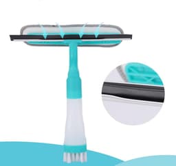 Stergator de geamuri 4 in 1 cu pulverizator