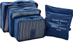 Set 6 Organizatoare pentru Calatorie, Ideale pentru Valiza, Troler, Marimi Diferite - imagine 15