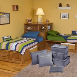 Set 6 Organizatoare pentru Calatorie, Ideale pentru Valiza, Troler, Marimi Diferite - imagine 7