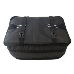 Organizator Pliabil de Bagaje, 3 Nivele, Compartiment pentru Pantofi, Raft de Depozitare, Impermeabil, Portabil, Dimensiune 40 x 26 x 54 cm, Negru - imagine 6