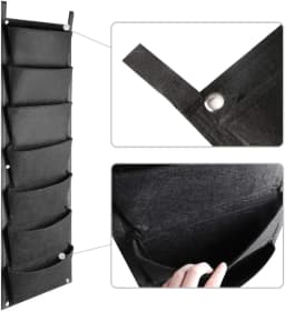 Ghiveci Vertical Suspendat cu 7 Buzunare, Impermeabil, Pâslă, 100x30 cm - 4