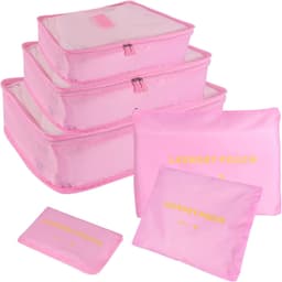 Set 6 Organizatoare pentru Calatorie, Ideale pentru Valiza, Troler, Marimi Diferite - imagine 3