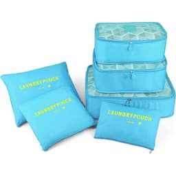 Set 6 Organizatoare pentru Calatorie, Ideale pentru Valiza, Troler, Marimi Diferite - imagine 2