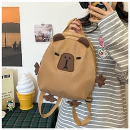 ghiozdan Capybara cu compartimente spatioase