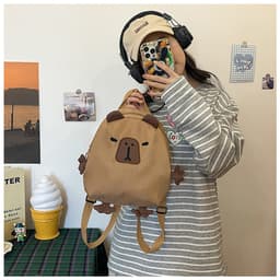 ghiozdan Capybara cu compartimente spatioase