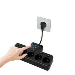 Priză multifuncțională cu USB