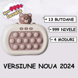 Jucărie Pop It electronică model nou ursuleț
