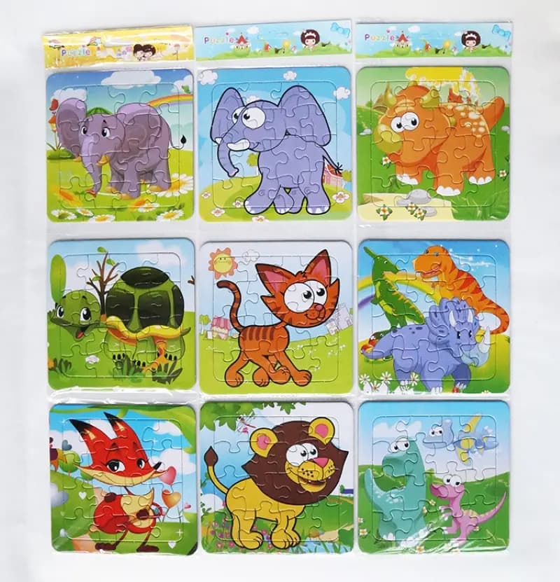 Set 3 puzzle-uri pentru copii, 48 de piese – Cadoul perfect pentru micuții exploratori!