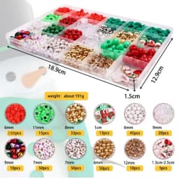 Cutie organizator cu accesorii pentru bratari.