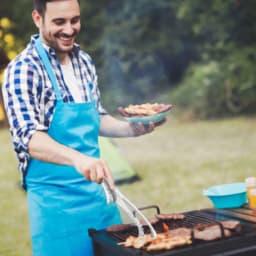 Cleste pentru gratar, Otel inoxidabil, 25.5 cm X 3 cm, Argintiu - 3