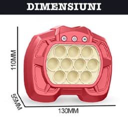 Jucarie Pop It Electronica, Model Nava Spatiala, Ajuta Memoria si Indemanarea, Surubelnita Inclusa - 2