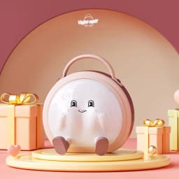 Lampa LED Copii, Silicon, Reincarcabila, 3 Moduri de Iluminare, Model Gentuta, 11 x 8.5 x 12 cm - 3