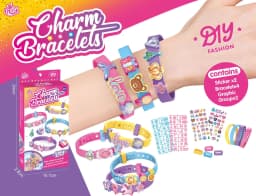 Tot pachetul setului de brățări creative pentru copii.