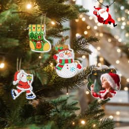 Set pictură cu diamante decorațiuni sărbători