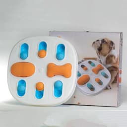 Jucarie Puzzle pentru Caini cu Eliberare Hrana sau Recompense, Hranire, Antrenament, Miros, pentru Caini Mari, Mijlocii și Mici - 4