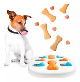 Jucarie Puzzle pentru Caini cu Eliberare Hrana sau Recompense, Hranire, Antrenament, Miros, pentru Caini Mari, Mijlocii și Mici - 1