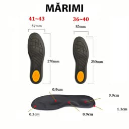 Dimensiuni branțuri ortopedice ajustabile