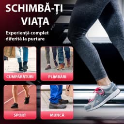 Branțuri pentru alergare cu tehnologie de absorbție a șocurilor