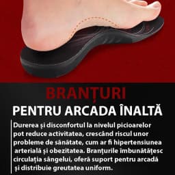 Branțuri pentru dureri de picioare, ideale pentru activități zilnice