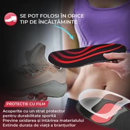 Branțuri pentru încălțăminte confortabilă, ideale pentru mers