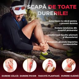 Branțuri ortopedice pentru ameliorarea durerii de călcâi
