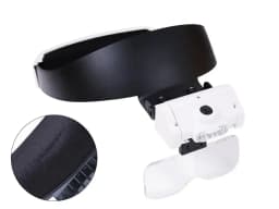 Lupa de cap Miraza cu burete confort și lentilă atașată