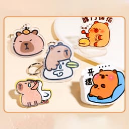 brelocuri capybara accesorii fetite