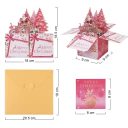 dimensiuni felicitare roz