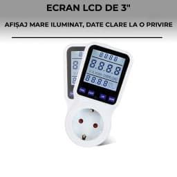 riza cu contor de energie Miraza ecran iluminat 3 inch